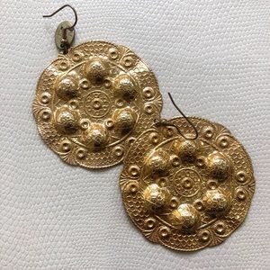 Gold Bali Inspired Earrings